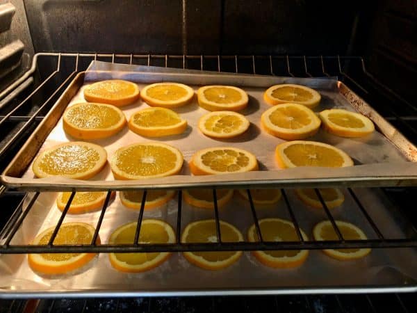 Steps for Dried Orange Garland DIY. DIY crafts for Christmas. Holiday crafts. Homemade garland.  Holiday decor. Christmas decor.