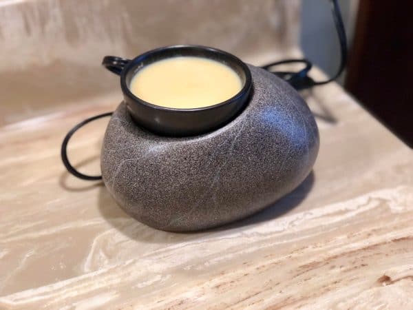 Wax warmer. Wax melter. Reuse leftover candle wax.