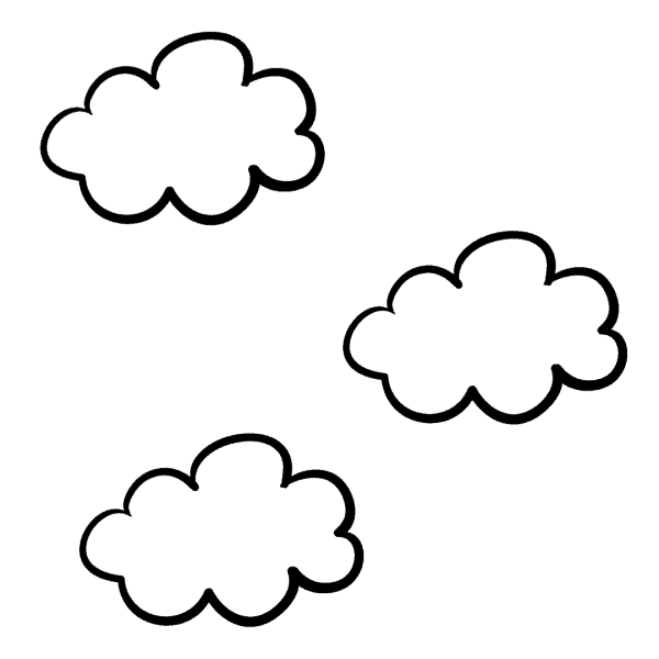 Adorable cloud punch needle project candle mat pattern for how to make a candle. Simple graphic pattern. Free punch needle pattern.